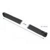 Koszulka pleciona z suwakiem 2 m x 20 mm czarna Delock 19167