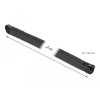 Koszulka pleciona z suwakiem 2 m x 30 mm czarna Delock 19168