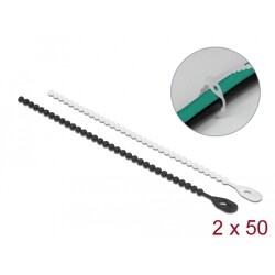 Trytytki wielokrotnego użytku 120 x 3,6 mm 100 szt. Delock 19506