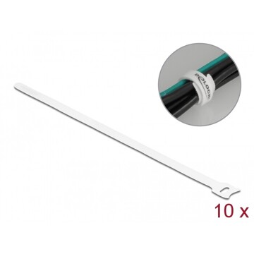 Opaski rzepowe do kabli 300 x 12 mm 10 szt. Delock 19524