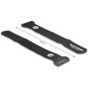 Opaski rzepowe z oczkiem do kabli 280 x 38 mm 3 szt. czarne Delock 19549