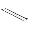 Opaski kablowe wzmocnione 200 x 4,8 mm 100 szt. czarne Delock 19559