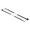 Opaski kablowe wzmocnione 300 x 4,8 mm 100 szt. czarne Delock 19561