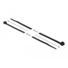 Opaski kablowe wzmocnione 300 x 4,8 mm 100 szt. czarne Delock 19561