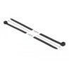 Opaski kablowe odporne na promieniowanie UV 1220 x 9,0 mm 10 szt. czarne Delock 19564