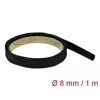 Rurka termokurczliwa 4:1 1 m x 8 mm czarna Delock 20658