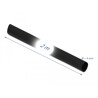 Rurka termokurczliwa 4:1 2 m x 4 mm czarna Delock 20664