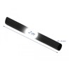 Rurka termokurczliwa 4:1 2 m x 8 mm czarna Delock 20666