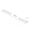 Koszulka pleciona rozciągana 10 m x 3 mm biały Delock 20692