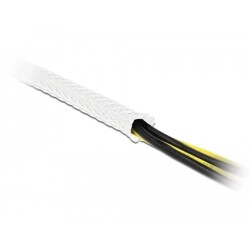 Koszulka pleciona rozciągana 10 m x 6 mm biały Delock 20693 Koszulka pleciona rozciągana 10 m x 6 mm biały Delock 20693