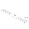 Koszulka pleciona rozciągana 5 m x 12 mm biały Delock 20694