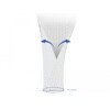 Koszulka pleciona z zapięciem haczyk-pętelka 2 m x 32 mm biały Delock 20703