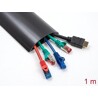 Korytko kablowe 89 x 21 mm długość 1 m czarne Delock 20712