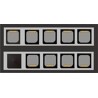 Gniazdo wewnętrzne USB żeńskie  2x USB żeńskie (górne) (odwrotny kierunek)
