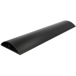 Korytko kablowe 119 x 26 mm długość 1 m czarne Delock 20713