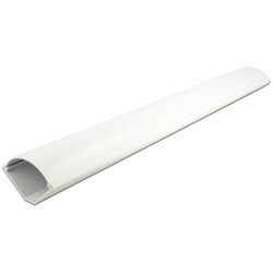 Korytko kablowe kątowe 73 x 42 mm długość 1 m białe Delock 20716