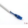 Mini korytko kablowe samozamykające się 10 x 10 mm długość 1 m białe Delock 20717