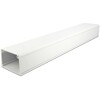 Korytko kablowe z pokrywą 83 x 54 mm długość 1 m białe Delock 20724