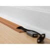 Samoprzylepna listwa kablowa 30 x 11 mm długość 1 m drewno Delock 20730