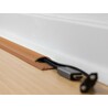 Samoprzylepna listwa kablowa 30 x 11 mm długość 1 m drewno Delock 20730