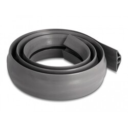 Elastyczna listwa kablowa PCW 50 x 13 mm długość 1,5 m szara Delock 20732