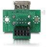 Gniazdo wewnętrzne USB żeńskie  2x USB żeńskie (górne) kątowe