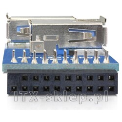 Gniazdo wewnętrzne USB 3.0 - 2x USB 3.0 lewe / prawe