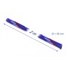 Koszulka pleciona rozciągana 2 m x 38 mm niebiesko-czerwono-biała Delock 20756