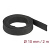 Rurka termokurczliwa 2 m x 10 mm kurczliwość 2:1 czarna Delock 20792