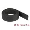 Rurka termokurczliwa 2 m x 16 mm kurczliwość 2:1 czarna Delock 20793