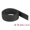 Rurka termokurczliwa 2 m x 16 mm kurczliwość 2:1 czarna Delock 20793