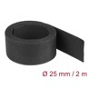 Rurka termokurczliwa 2 m x 25 mm kurczliwość 2:1 czarna Delock 20795