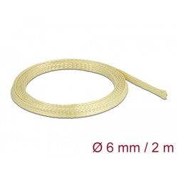 Rękaw pleciony z włókna 2 m x 6 mm Delock 20798