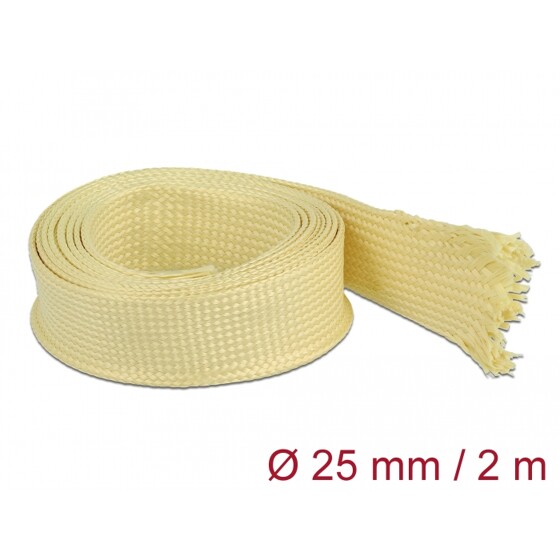 Rękaw pleciony z włókna 2 m x 25 mm Delock 20801