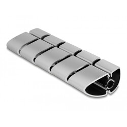 Element montażowy do korytek kablowych 75 x 45 mm 5 szt. srebrzyste Delock 20802