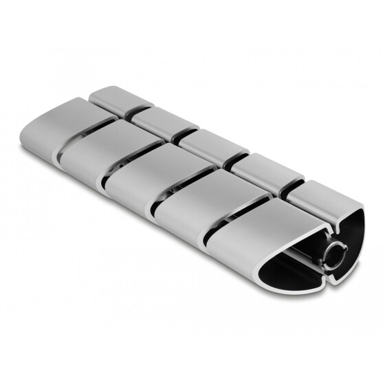 Element montażowy do korytek kablowych 75 x 45 mm 5 szt. srebrzyste Delock 20802