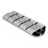 Element montażowy do korytek kablowych 75 x 45 mm 5 szt. srebrzyste Delock 20802