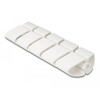 Element montażowy do korytek kablowych 75 x 45 mm 5 szt. biały Delock 20803