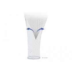 Koszulki plecione z zapięciem haczyk-pętelka 5 m x 32 mm białe Delock 20818 Koszulki plecione z zapięciem haczyk-pętelka 5 m x 32 mm białe Delock 20818