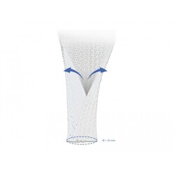 Koszulki plecione z zapięciem haczyk-pętelka 10 m x 32 mm białe Delock 20820 Koszulki plecione z zapięciem haczyk-pętelka 10 m x 32 mm białe Delock 20820
