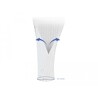 Koszulki plecione z zapięciem haczyk-pętelka 10 m x 32 mm białe Delock 20820