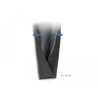 Rękaw pleciony EMC z rzepem odporny na ciepło 1 m x 25 mm czarny Delock 20842