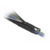 Rękaw pleciony EMC z zamkiem błyskawicznym odporny na ciepło 1 m x 16 mm czarny Delock 20845