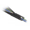 Rękaw pleciony EMC z zamkiem błyskawicznym odporny na ciepło 1 m x 16 mm czarny Delock 20845