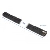 Rękaw pleciony EMC z zamkiem błyskawicznym odporny na ciepło 1 m x 30 mm czarny Delock 20848