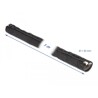 Rękaw pleciony EMC z zamkiem błyskawicznym odporny na ciepło 1 m x 30 mm czarny Delock 20848