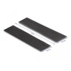 Mocna taśma rzepowa 15 m x 50 mm czarna Delock 20854
