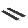Mocna taśma rzepowa samoprzylepna 15 m x 25 mm czarna Delock 20857