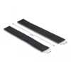 Mocna taśma rzepowa samoprzylepna 15 m x 25 mm czarna Delock 20857