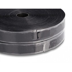 Mocna taśma rzepowa samoprzylepna 15 m x 25 mm czarna Delock 20857 Mocna taśma rzepowa samoprzylepna 15 m x 25 mm czarna Delock 20857